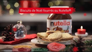 Recette de biscuits sablés au Nutella® [upl. by Marella]