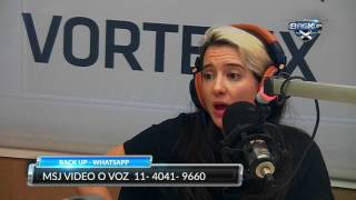 Malena Pichot en Vorterix  Entrevista [upl. by Einnoc550]