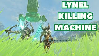 LYNEL KILLING MACHINE  Tutorial  Tears of the Kingdom [upl. by Ulita]