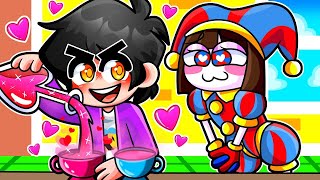 ¡SRJUANCHO ENAMORA A POMNI CON UNA POCIÓN DE AMOR 🤡💖😱 ¿AHORA SON NOVIOS 💖 SRJUANCHO MINECRAFT [upl. by Mloc]