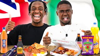 NIGERIAN TRIES BRITISH FOODS [upl. by Dong]