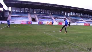 RS GIMNÁSTICA TORRELAVEGA  Entrenamiento de porteros [upl. by Nyar]