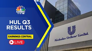 LIVE  HUL Q3 Results Net Profit Up 1 At Rs 2519 Crore Revenue Flat  Q3 Earnings  CNBC TV18 [upl. by Tsirhc]