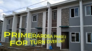 SHDC  PRIMERAROSA PHASE 2 FOR TURN OVER UNIT NA shdc primerarosa housing [upl. by Wadleigh]