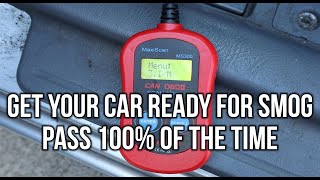 How To Get Your Car Ready For a Smog Check – Pass 100 Of The Time – IM Drive Cycle Ready [upl. by Schwerin]