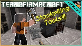 Stockpiling Tools  Terrafirmacraft [upl. by Engis]