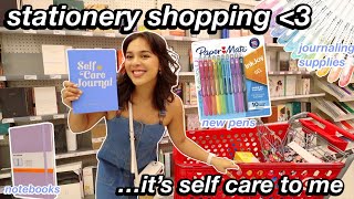 school supply shopping vlog at TARGET amp haul  back to school essentials [upl. by Ahsino]