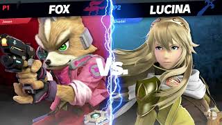 Smash  TNLG 10  WQF  PaluJesse7 Fox vs CipherX Lucina  SSBU [upl. by Nnaarual694]