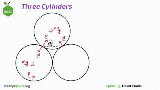 Three Cylinders  Statics Level 5 [upl. by Heilman]