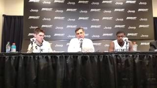 Villanova Coach Jay Wright Post Game vs Providence Big East Semifinals 31116 [upl. by Daven]