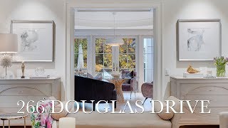 8950000  Sophisticated Rosedale Living  266 Douglas Drive Toronto [upl. by Adliw]