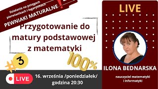 Przygotowanie do matury podstawowej z matematyki Działania na potęgach pierwiastkach i logarytmach [upl. by Kistner903]