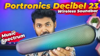 Portronics Decibel 23 💥💥💥Wireless Soundbar 16Watt Output [upl. by Connors]