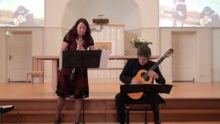 Pauline Oostenrijk amp Enno Voorhorst play 3 pieces of Heitor VillaLobos [upl. by Atsyrk238]