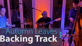 Autumn Leaves Backing Track Gm [upl. by Geraldina]