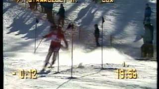 1 Platz in Kranjska Gora Slowenien 1985  Marc Girardelli [upl. by Etnad]