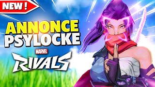 Le NOUVEAU HÉROS de MARVEL RIVALS est INCROYABLE  ► Psylocke Mutant Yokai Slayer [upl. by Germana252]