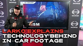 Larko Explains The Technology Behind InCar Footage On Supercars App  Repco Supercars Championship [upl. by Cotsen]