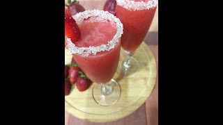 Strawberry MargaritaRefreshing summer drinkRamadan special recipe 2020 [upl. by Warring]