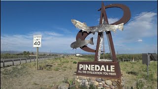 Pinedale Wyoming  Drive amp Main Street Walk  June 2021 [upl. by Nosimaj]