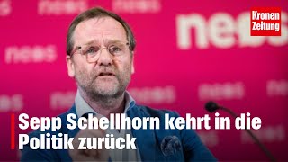 Sepp Schellhorn kehrt in die Politik zurück  kronetv NEWS [upl. by Tecu]