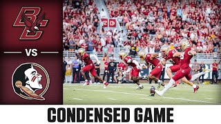 Boston College vs Florida State Condensed Game  2024 ACC Football [upl. by Maressa]