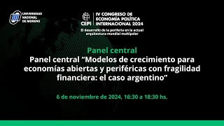 CEPI 2024  Modelos de crecimiento para ecnomías abiertas y periféricas [upl. by Yager]