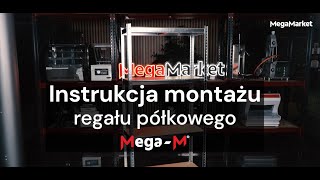 instrukcja montażu regału półkowego MegaM  regał garażowy [upl. by Stace]