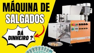 TOP 6 MÁQUINAS DE FAZER SALGADOS Preço Produção e Lucratividade [upl. by Eugine]