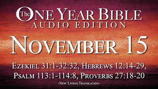 November 15  One Year Bible Audio Edition [upl. by Turro348]