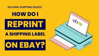 Reprinting eBay Shipping Labels The Simple Solution [upl. by Mata975]