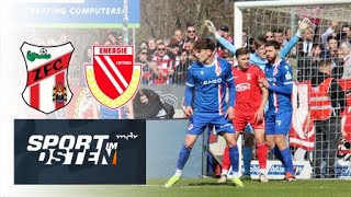 ZFC Meuselwitz verliert knapp gegen Energie Cottbus  Sport im Osten  MDR [upl. by Assilak]