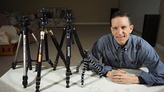 Entry Level Tripods  A Beginners Guide and Review [upl. by Aerdnaed661]