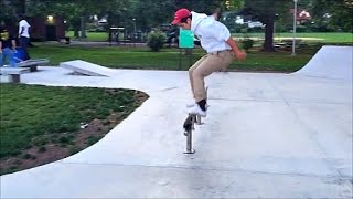 KICKFLIP PRIMO GRIND  10 TRICKS WITH GEORGE POULOS [upl. by Minabe]