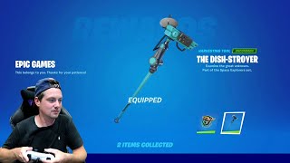 TRUMAn Unlocking A FREE Fortnite Harvesting Tool EARLY amp Unlocking A FREE Fortnite Back Bling FNCS [upl. by Illyes324]