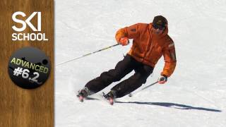 HOW TO CARVE on Skis  Advanced Ski Lesson 62  Carving [upl. by Lleynod]