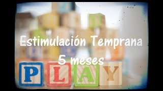 Ejercicios de Estimulación temprana  5 meses [upl. by Briggs255]