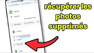 comment récupérer des photos  videos supprimés sur android [upl. by Ateloj185]