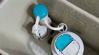 how to adjust a dual flush toilet [upl. by Emmer882]