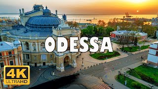 Odessa Ukraine 🇺🇦  4K Drone Footage [upl. by Liuqnoj]