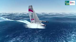 Virtual Regatta Offshore  Route du Rhum  Destination Guadeloupe 2022 The Official Game teaser [upl. by Weissmann268]