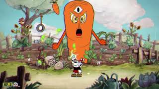 Cuphead Walkthrough  How to Beat Botanic Panic The Root Pack [upl. by Ardiedak44]