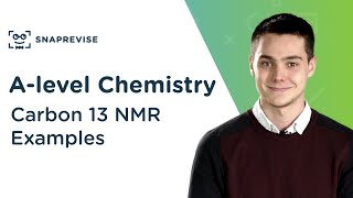 Carbon 13 NMR Examples  Alevel Chemistry  OCR AQA Edexcel [upl. by Betty274]