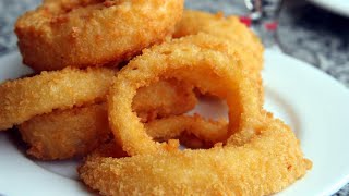 Onion Rings Recipe without egg [upl. by Airotna]