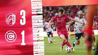 KLAUSS BRACE  St Louis CITY SC 31 Chicago Fire  Match Highlights [upl. by Ken]