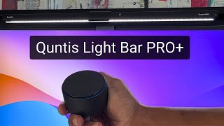 Quntis Montitor Light Bar PRO with Remote Control Review  Amazing features without BenQ Prices [upl. by Laup624]