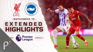 Liverpool v Brighton  PREMIER LEAGUE HIGHLIGHTS  1122024  NBC Sports [upl. by Keslie]