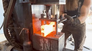 Forging the ultimate axe head with Conrad Blacksmithing [upl. by Torre]