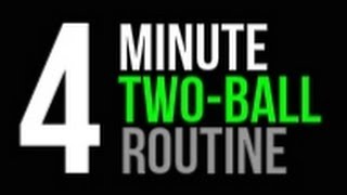 How To Improve Your Ball Handling  Daily 4 Minute Two Ball Routine  Pro Training Basketball [upl. by Calise]