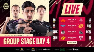 LIVE  DAY 4  M5 World Championship Main Event  Group Stage  ENG [upl. by Oijimer782]